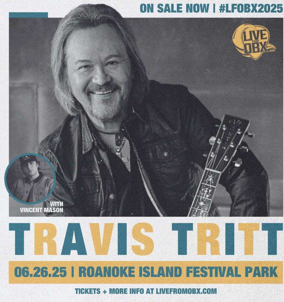 Travis Tritt Concert in the Outer Banks